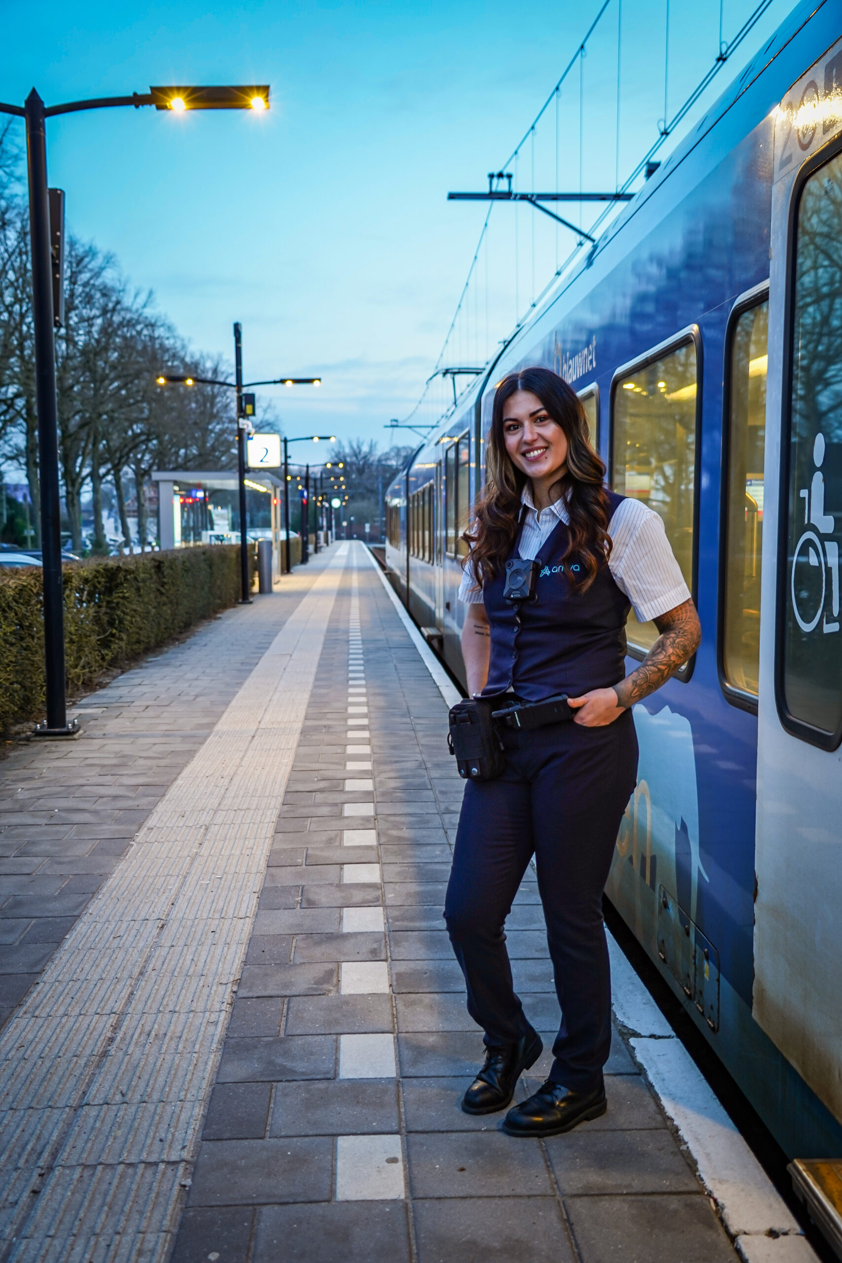 Fotoshoot met Demi Corpelijn (OV-Steward)
