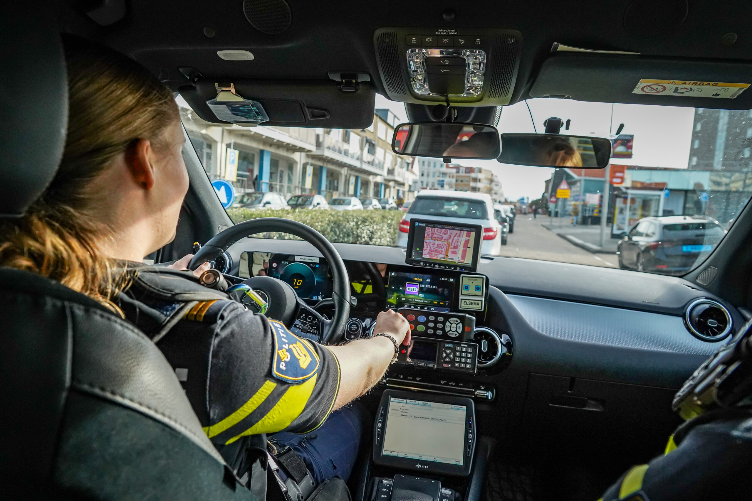 Late dienst met de noodhulp in zandvoort