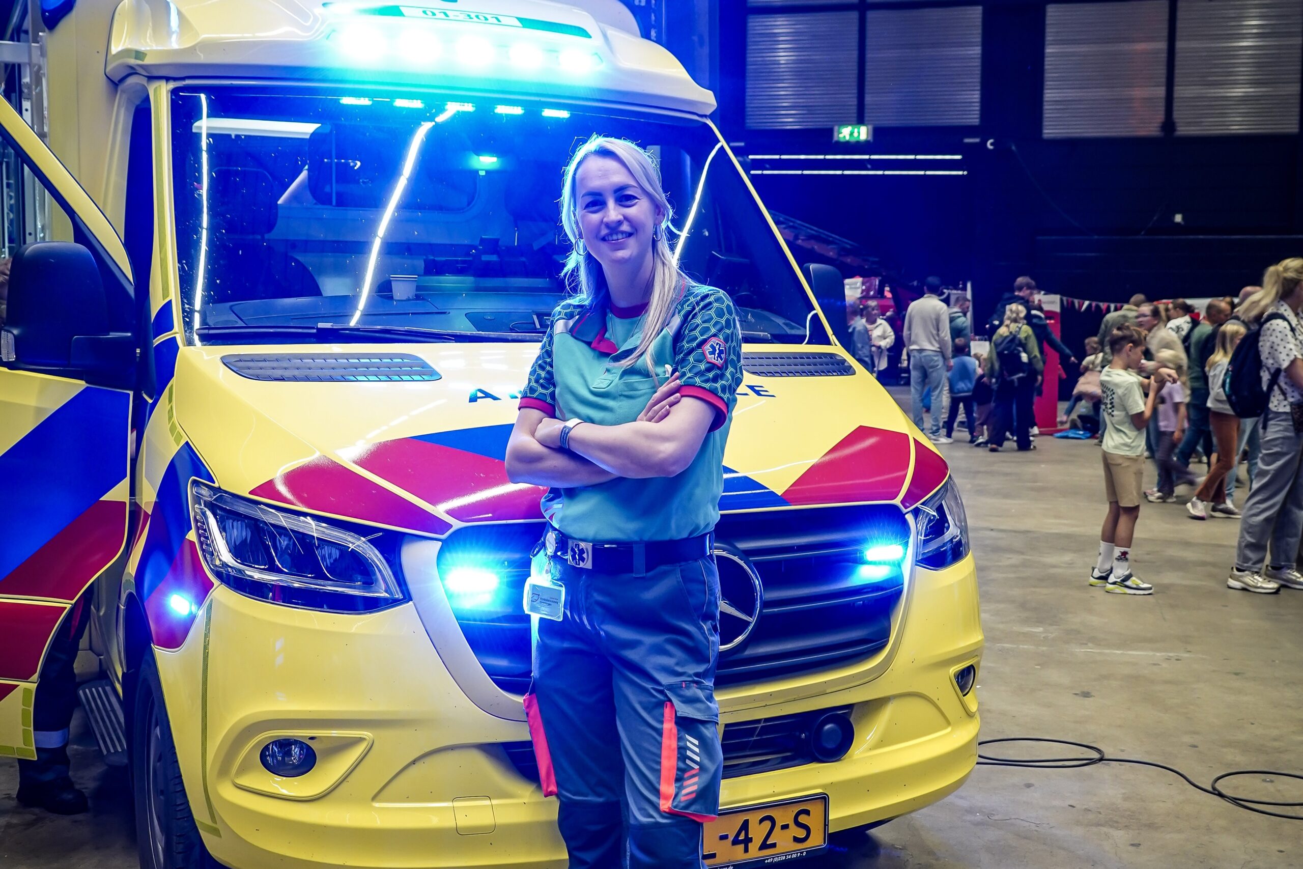 Portretshoot met Rosanne | Ambulancezorg Groningen